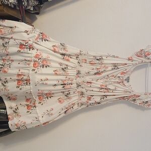 J for Justify Pink and White Floral Dress